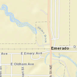 204 Main Street, Emerado, ND 58228, USA Street Map