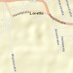 Loretto Street Map