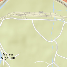 Valea Vișeului Street Map