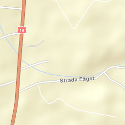 Lazu Baciului Street Map