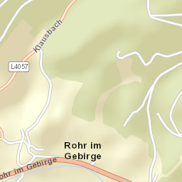 Rohr im Gebirge Street Map