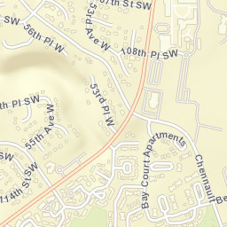 10601 Harbour Pointe Blvd, Mukilteo, WA Street Map