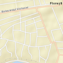 Floreşti Street Map