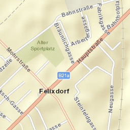 Felixdorf Street Map
