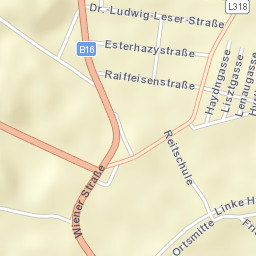 Hornstein Street Map