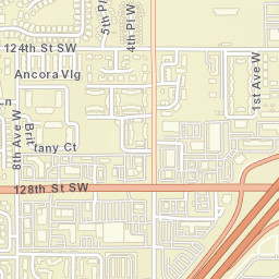 515 128th St SW, Everett, WA 98204 Street Map