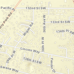 3649-3699 Lincoln Way, Lynnwood, WA Street Map