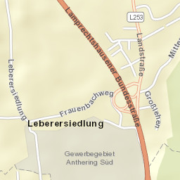 Lehen Street Map