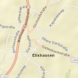 Elixhausen Street Map
