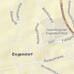 Eugendorf Street Map