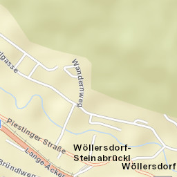 Wöllersdorf Street Map