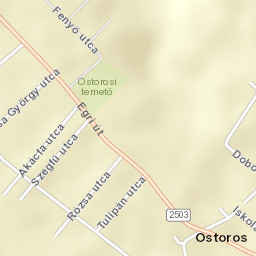 Ostoros Street Map