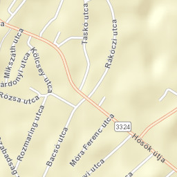 Polgár Street Map