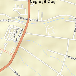 Negreşti-Oaş Street Map