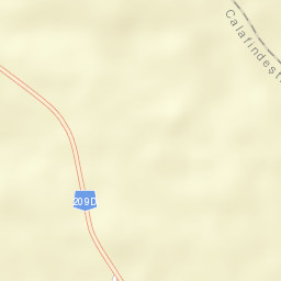 Comuna Calafindeşti Street Map