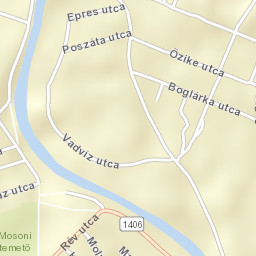 Mosonmagyaróvári Járás Street Map