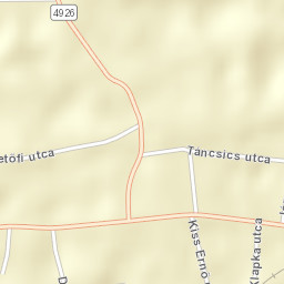 Kállósemjén Street Map