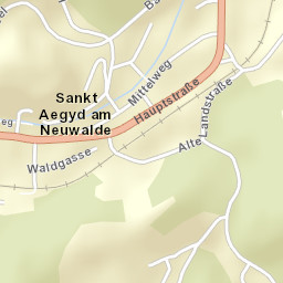 Sankt Aegyd am Neuwalde Street Map