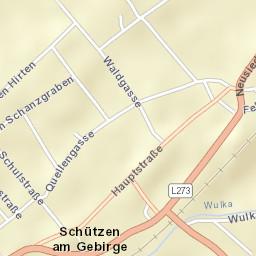 Schützen am Gebirge Street Map