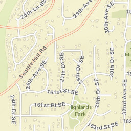 2500-2598 Highlands Blvd SE, Mill Creek, WA Street Map