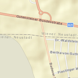 Theresienfeld Street Map