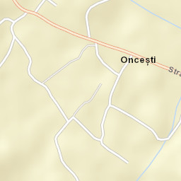 Oncești Street Map