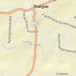 Thalgau Street Map