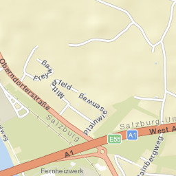 Bergheim Street Map