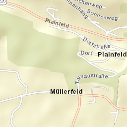 Plainfeld Street Map