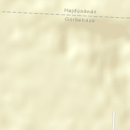 Hajdúnánási Járás Street Map