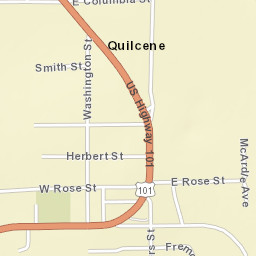 294700-294722 Olympic Highway, Quilcene Street Map