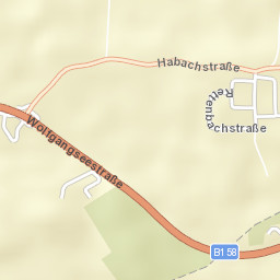Habach Street Map