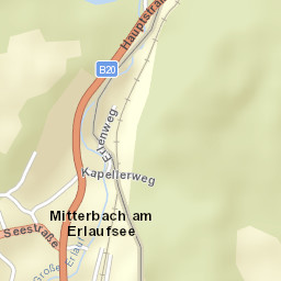 Mitterbach am Erlaufsee Street Map