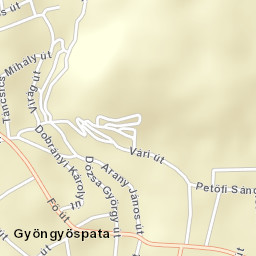 Gyöngyöspata Street Map