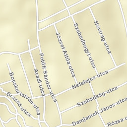 Gyöngyöstarján Street Map
