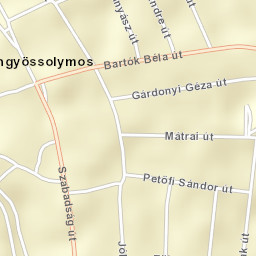 Gyöngyössolymos Street Map