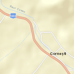 Cornești Street Map