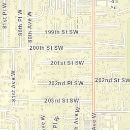 19818 81st Pl W, Edmonds, WA 98026 Street Map