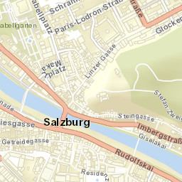 Salzburg Street Map
