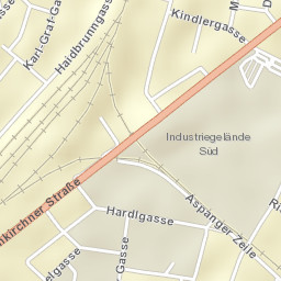 Wiener Neustadt Street Map