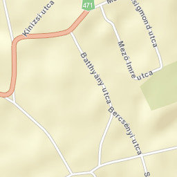 Nyírbogát Street Map