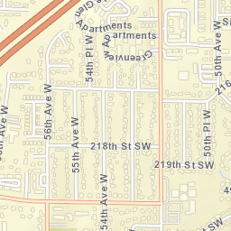 5318 220th St SW, Mountlake Terrace, WA Street Map