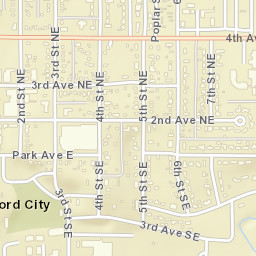 309 Park Avenue East, Watford City, ND Street Map