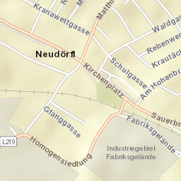 Neudörfl Street Map