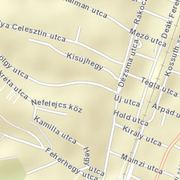 Nagymaros Street Map