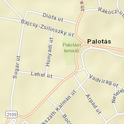 Palotás Street Map