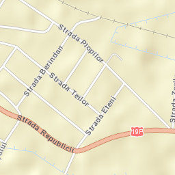 Comuna Odoreu Street Map