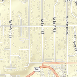 9501-9725 State Route 104, Edmonds, WA Street Map