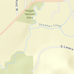 15401-15445 North Little Spokane Drive Spokane WA Street Map