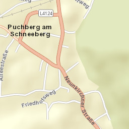 Puchberg am Schneeberg Street Map